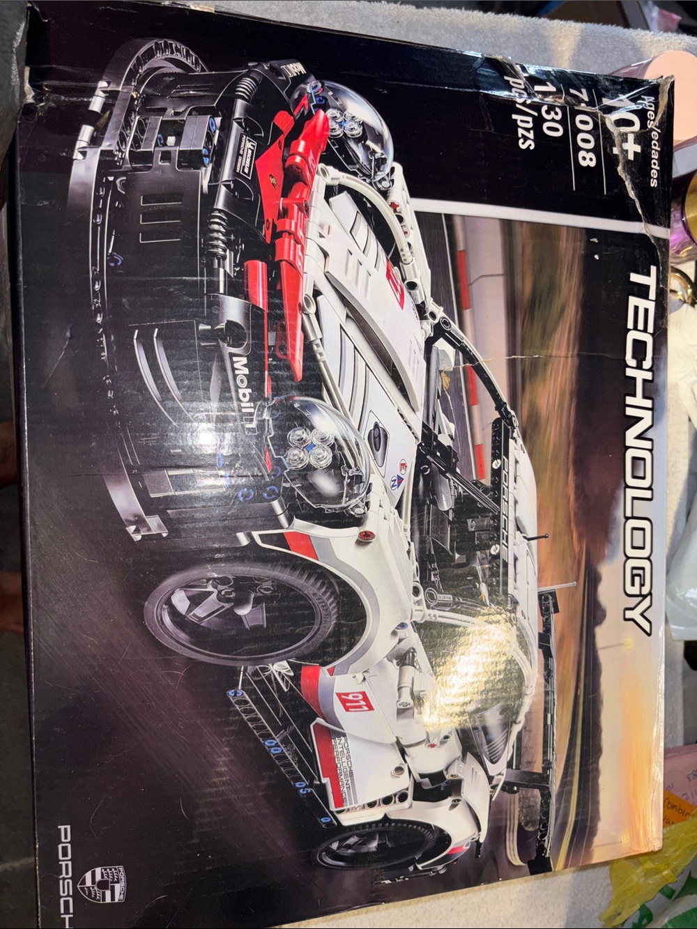 Porsche 911 SRS Car Building Set